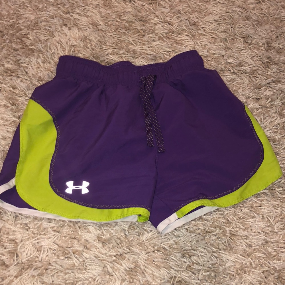 Under armour girls shorts
